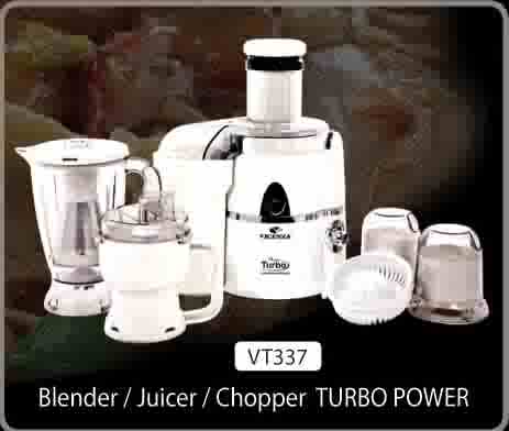 Power Turbo Juicer/Blender/Chopper 7 in 1 Vicenza  LIA 